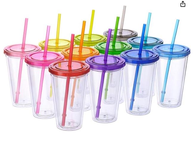 Sweet XV/16 Double Wall Tumbler | 12oz 12Pack - Cyan Imprint